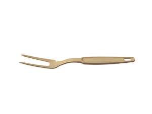 Vintage Ekco Almond #1 Nylon Plastic Meat Turning Fork 11"